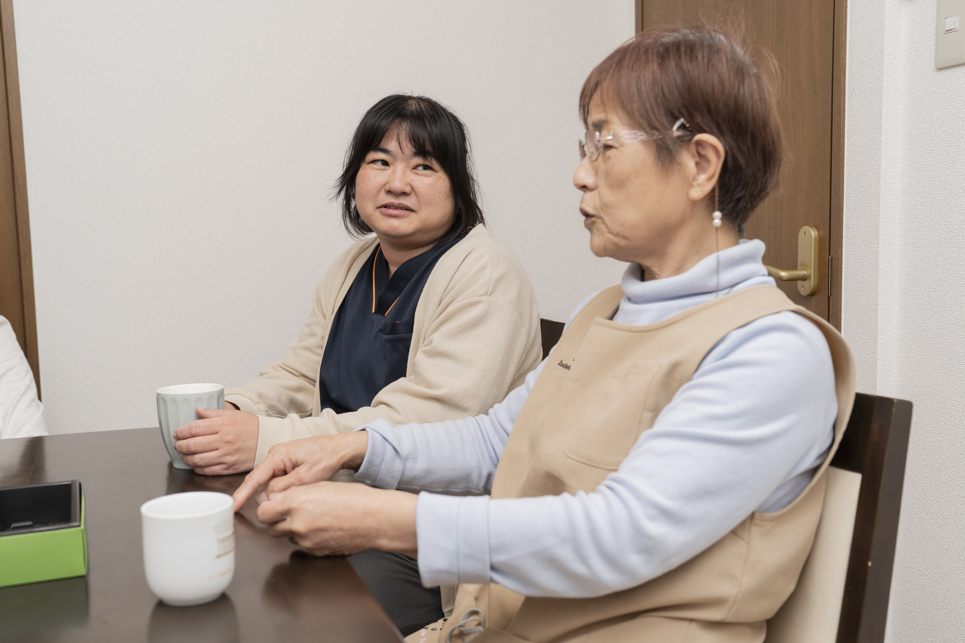 看護スタッフの役割