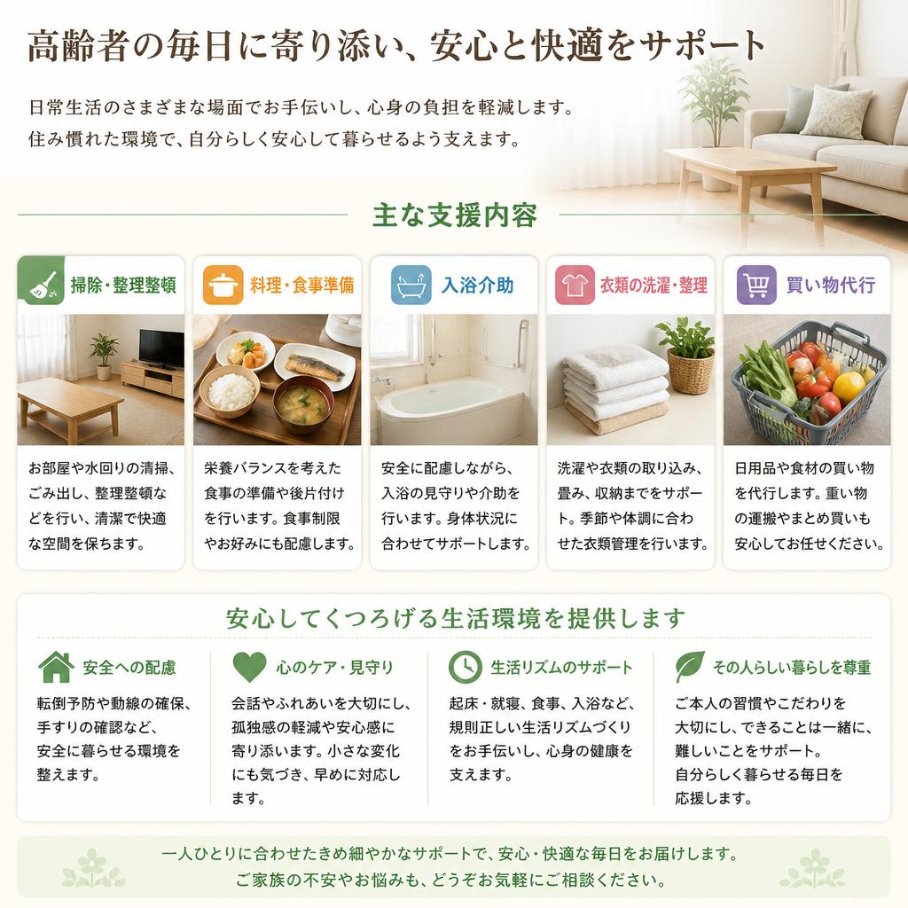 高齢者のための生活支援