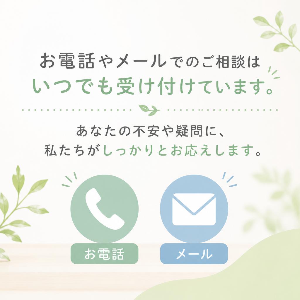 お気軽にお問い合わせください