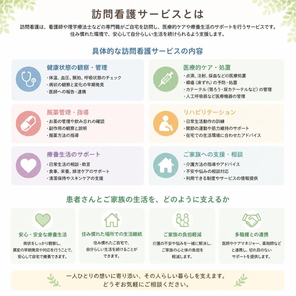 2. 私たちの訪問看護サービス