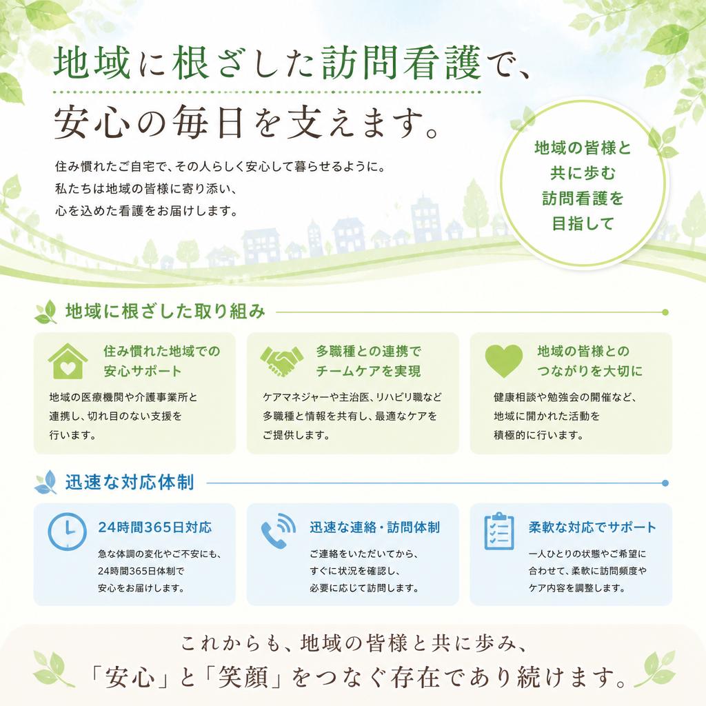 地域密着型のサービス