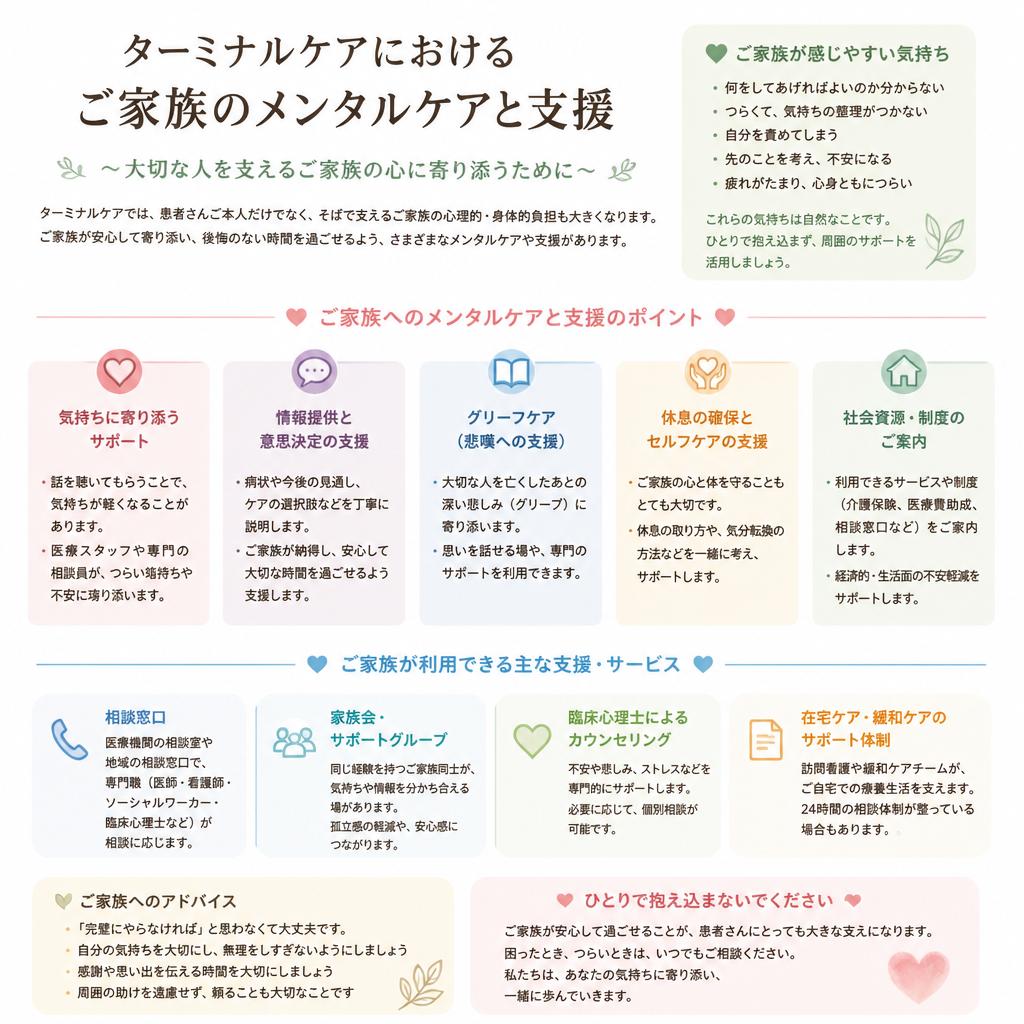 ご家族へのサポート