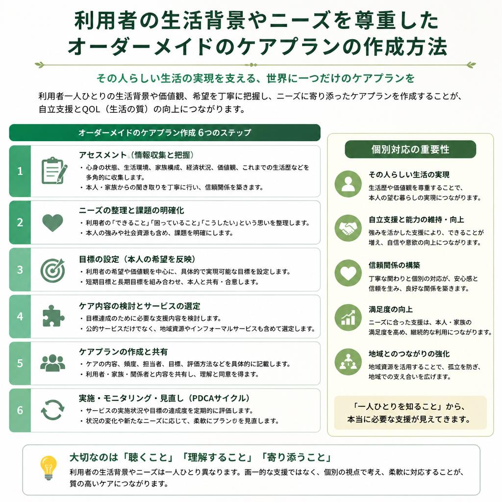 ケアプランの作成