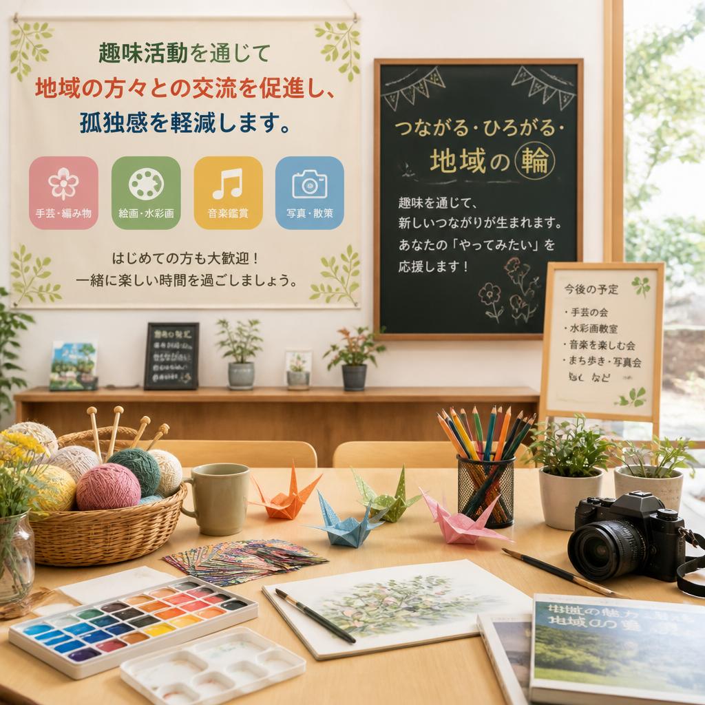 趣味を通じた地域交流