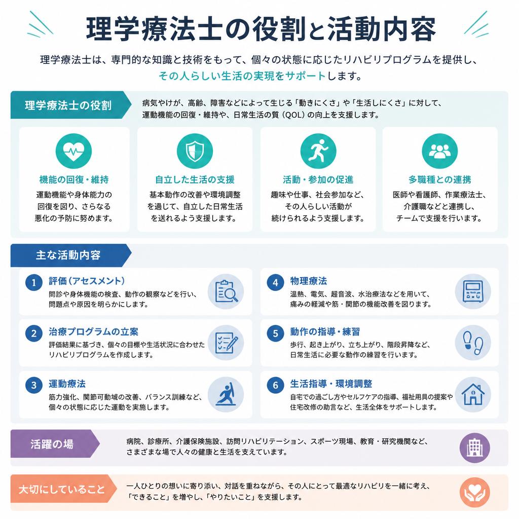 理学療法士の役割