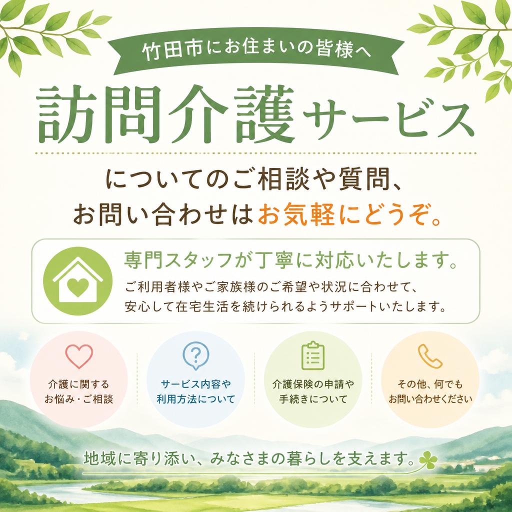 お問い合わせはお気軽に！