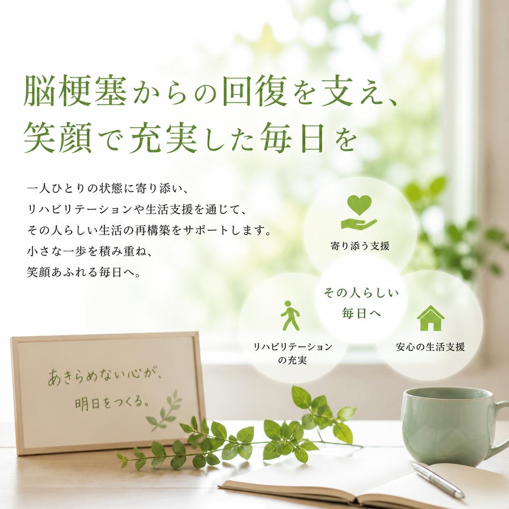 脳梗塞からの回復を支え、笑顔で充実した毎日を